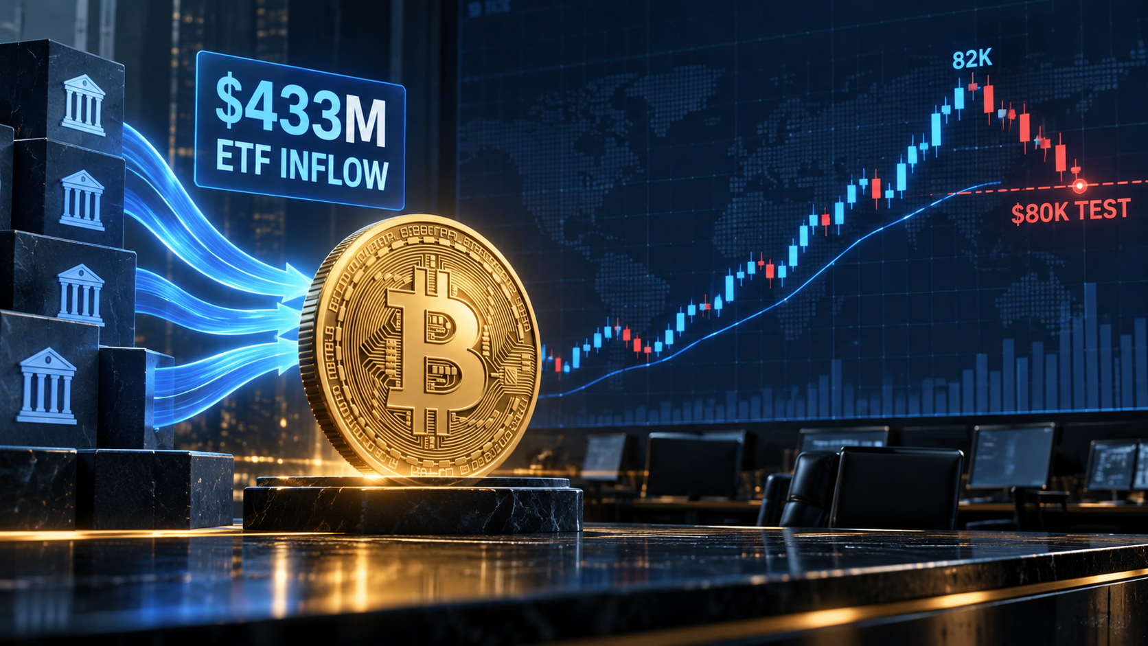 Bitcoin Lost $82K After $433M ETF Inflow — Sep. 20, 2026
