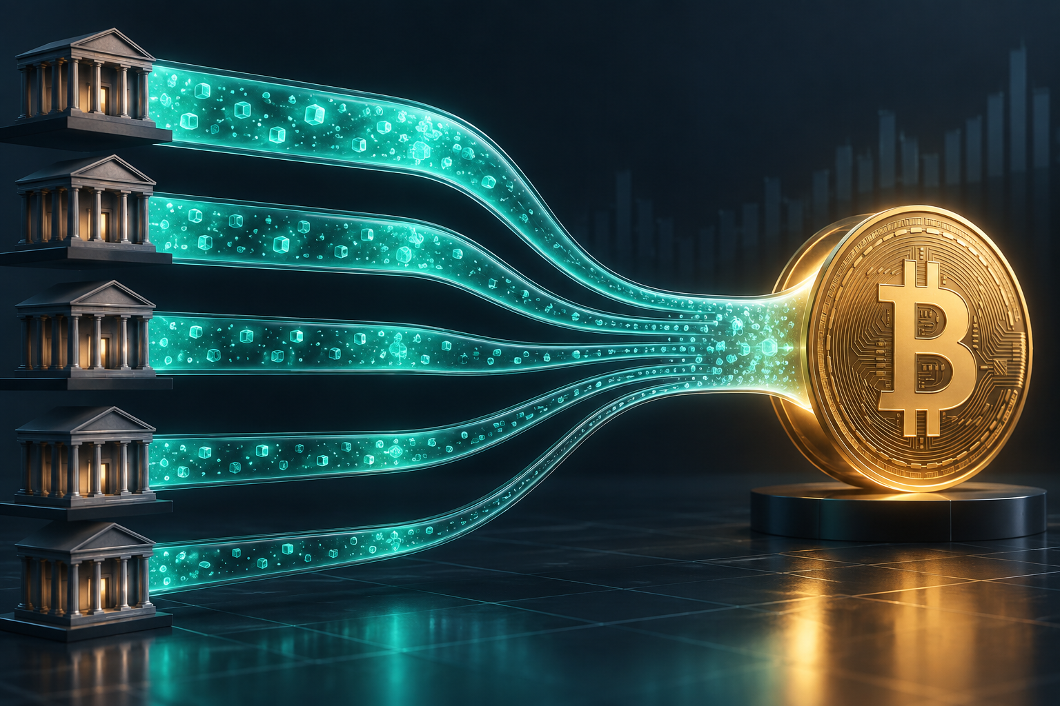 Five narrowing institutional capital streams feeding Bitcoin during a positive ETF inflow streak