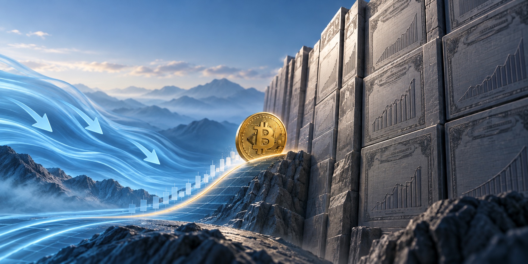 Bitcoin's soft-inflation rally meets a wall of elevated bond yields